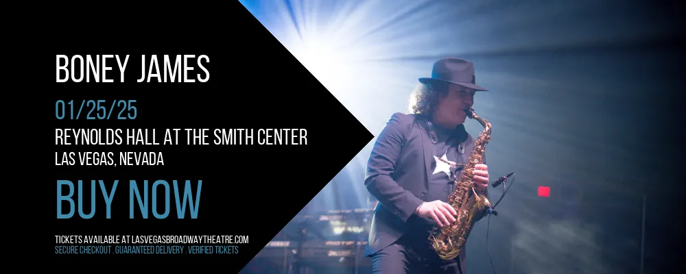 Boney James at Reynolds Hall at The Smith Center