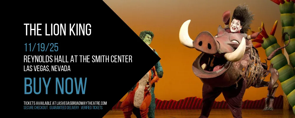 The Lion King at Reynolds Hall at The Smith Center