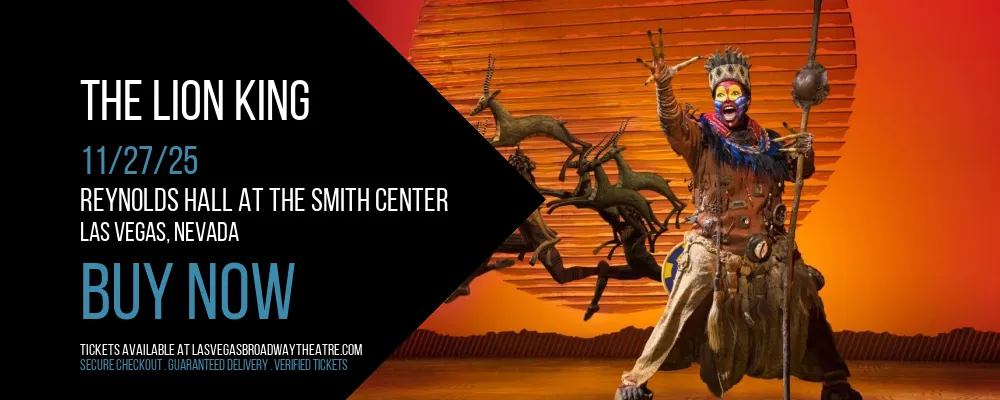 The Lion King at Reynolds Hall at The Smith Center