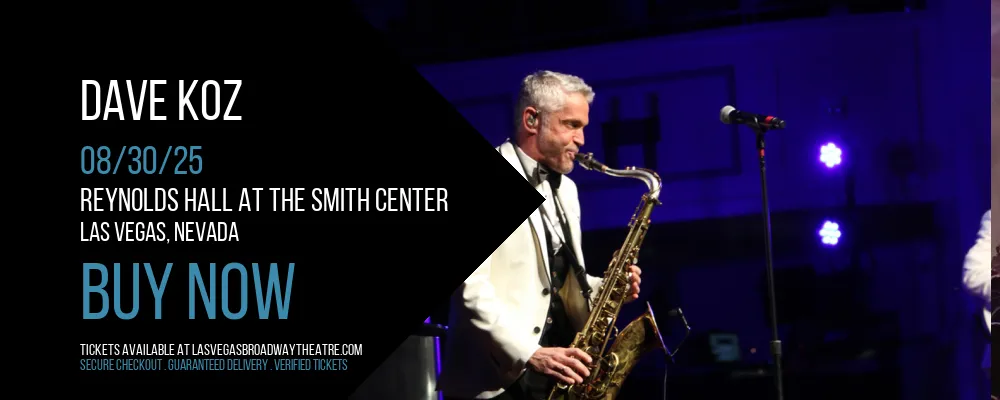 Dave Koz at Reynolds Hall at The Smith Center