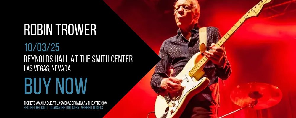 Robin Trower at Reynolds Hall at The Smith Center