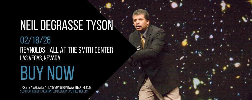 Neil deGrasse Tyson at Reynolds Hall at The Smith Center