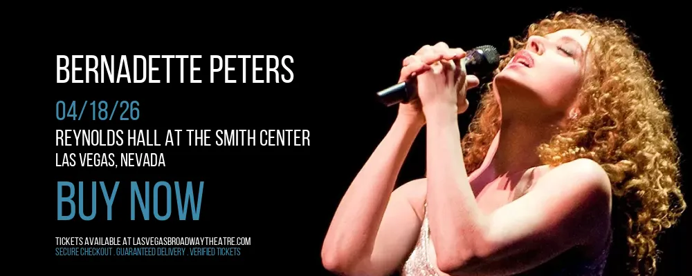 Bernadette Peters at Reynolds Hall at The Smith Center